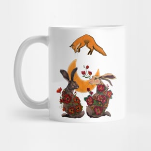 Dreamy hare Mug